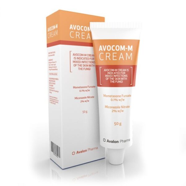 افالون، افوكوم ام، كريم، لحالات عدوي الفطريات الجلدية - 50 جم