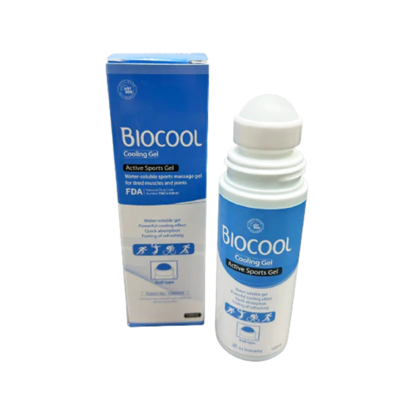 بيوكول, جل, تبريد،لازالة الالم، رول اون ،100 مل