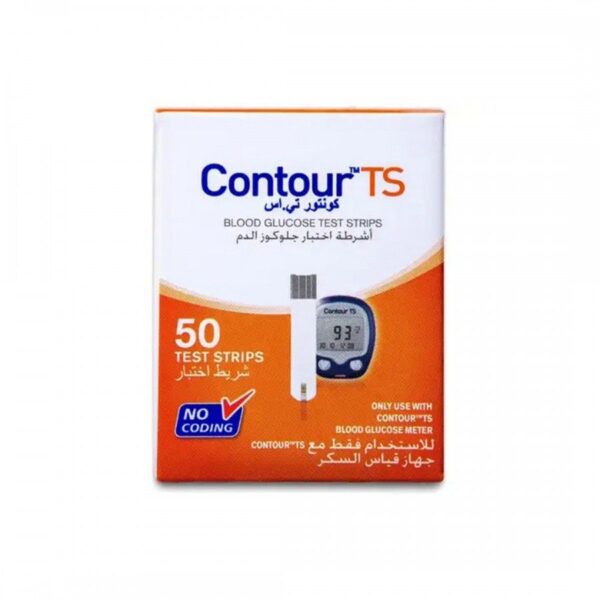 كونتور تي اس شرائط قياس السكر في الدم 50 شريط