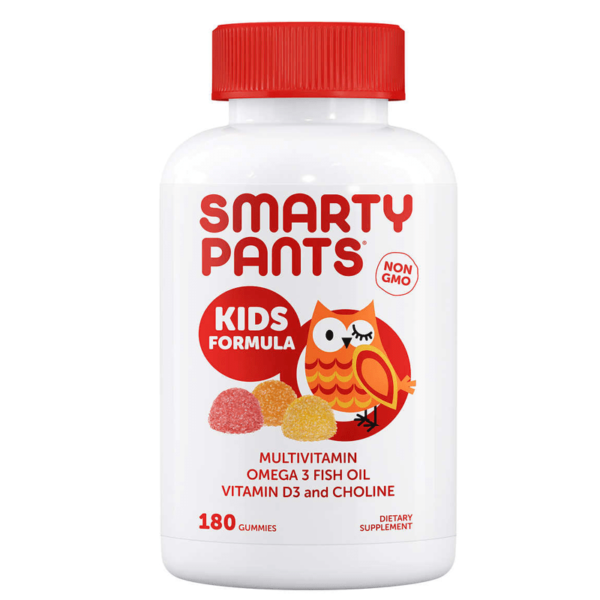 سمارت بانتس اوميجا 3 ومجوعة فيتامينات اطفال -180 قطعة حلوة