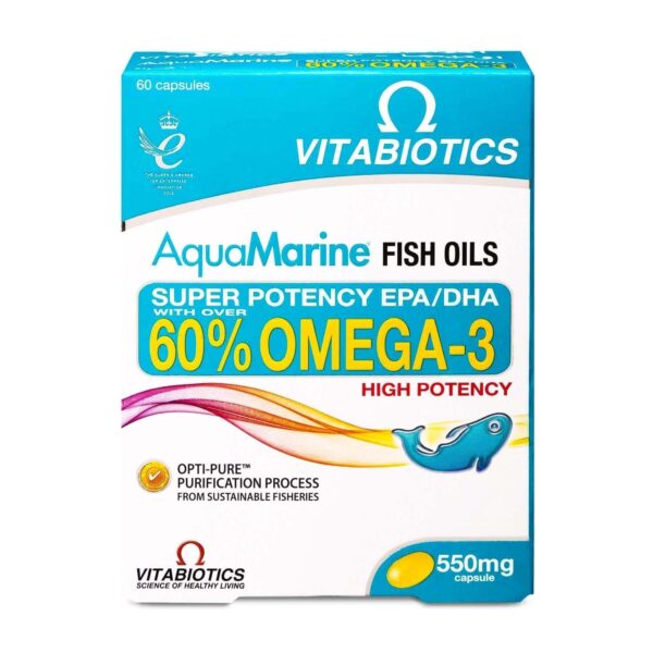 فيتابيوتكس اكوامارين اوميجا 3 كبسولة