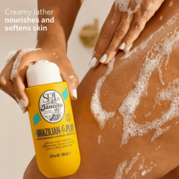 سول دي جانيرو جل كريم استحمام مرطب فاخر برازيليان 4 بلاي  385 مل